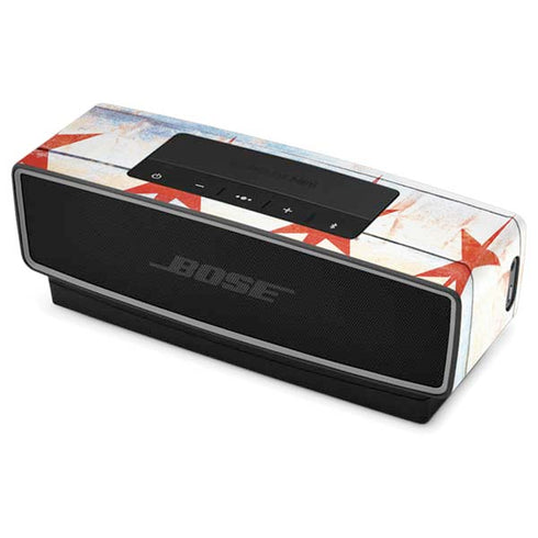Chicago Flag Light Wood Bose SoundLink Mini Speaker II Skin